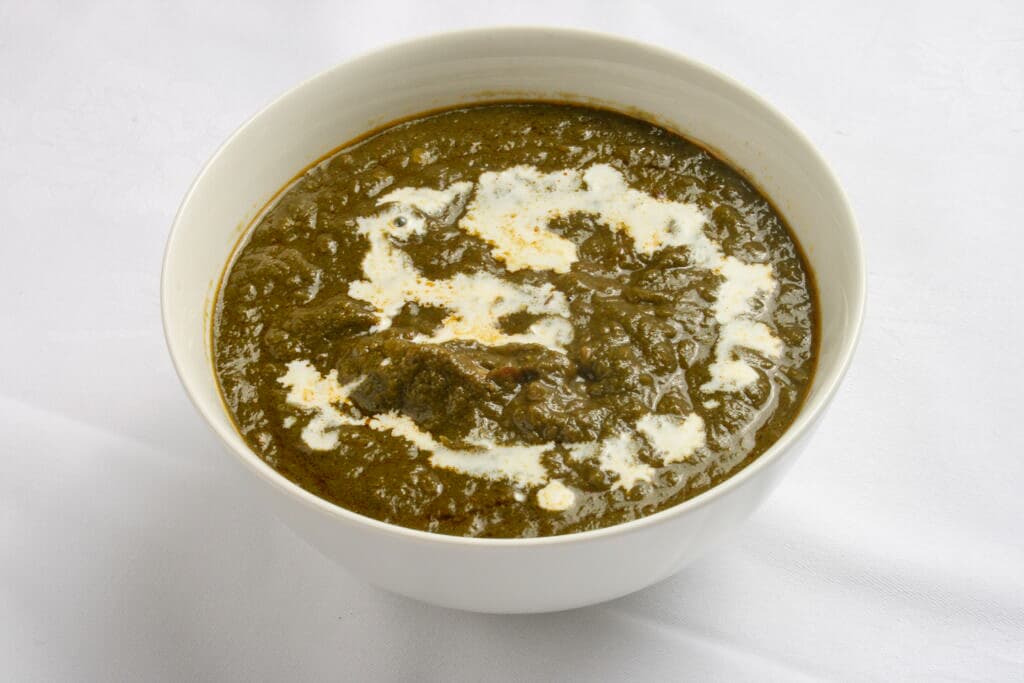 ほうれん草チキンカレーセット