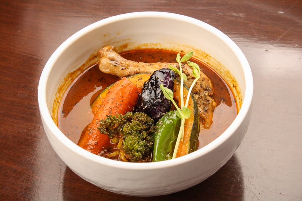 チキンスープカレーセット